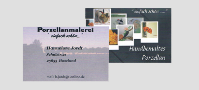 einfach schön - Porzellanmalerei Hannelore Jordt